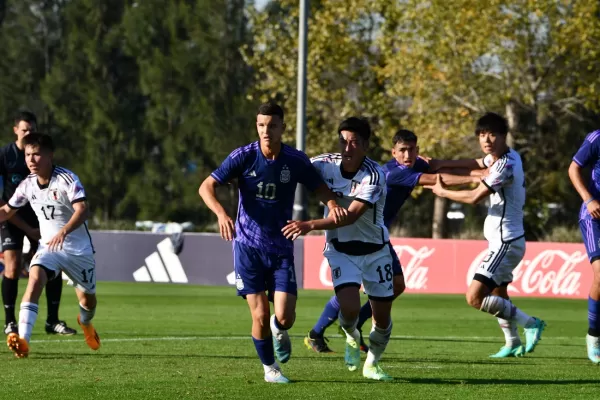 Amistoso, de cara al Mundial: la Selección Sub-20 derrotó 2-1 a Japón