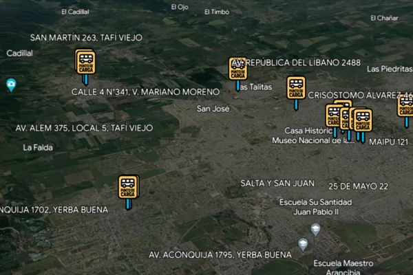 ¿Cuáles son los puntos de recarga de la tarjeta ciudadana?