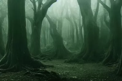 Cómo es el bosque más terrorífico del mundo donde las personas pierden la noción del tiempo