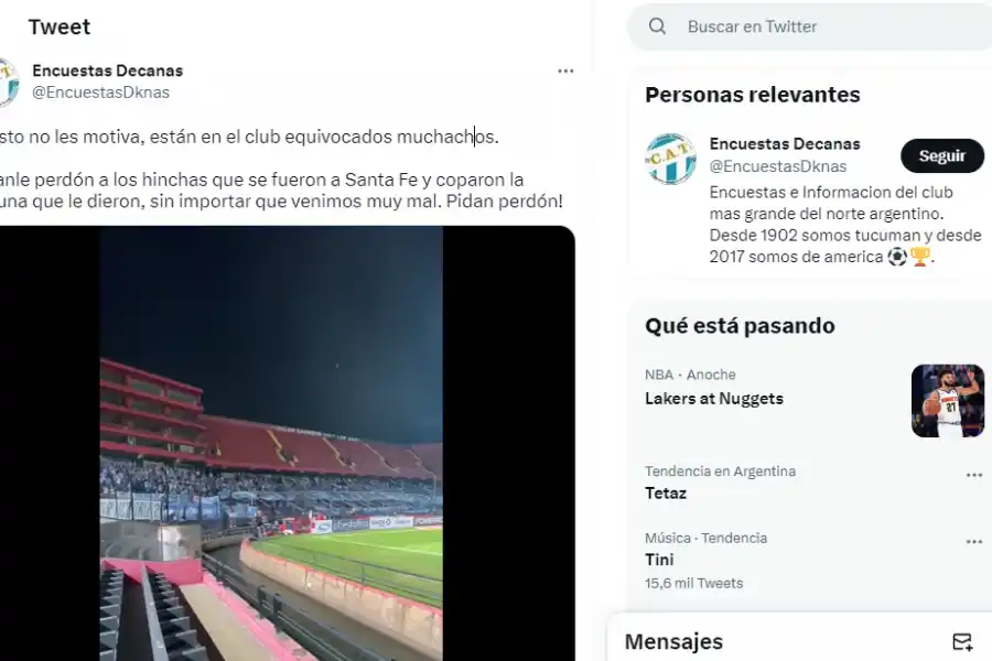 Enojo en las redes sociales por la derrota de Atlético con Estudiantes
