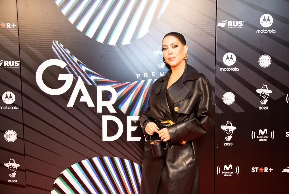 El look de Wanda Nara en los Premios Gardel 