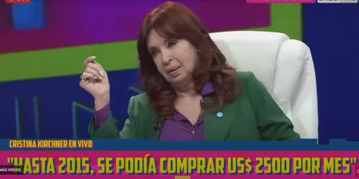 Cristina Kirchner: Técnicamente estoy en libertad condicional