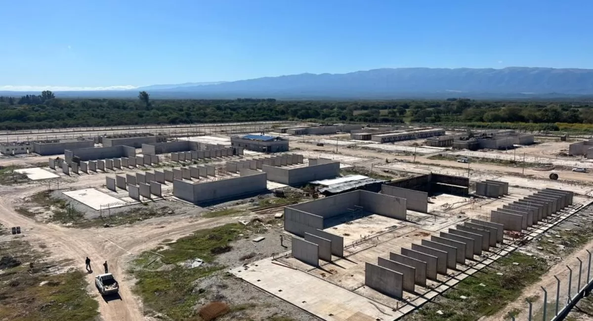 Soria: Estamos llegando a la mitad de la ejecución de la nueva cárcel en Benjamín Paz