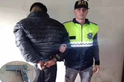 Detienen a un ladrón armado, en la zona del barrio ex Aeropuerto