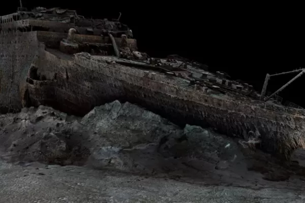 Las inéditas imágenes del Titanic en 3D a 111 años de su hundimiento