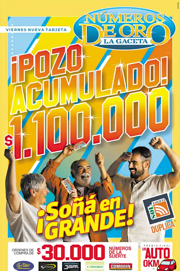 El pozo de los Números de Oro quedó vacante: acumula $ 1.100.000