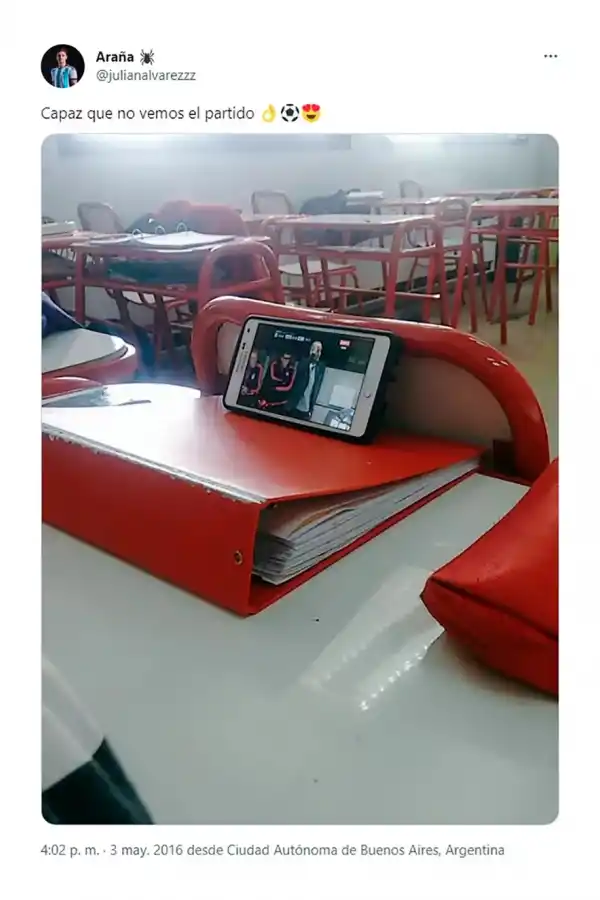 El tuit de Julián Álvarez cuando tenía 16 años que es viral.