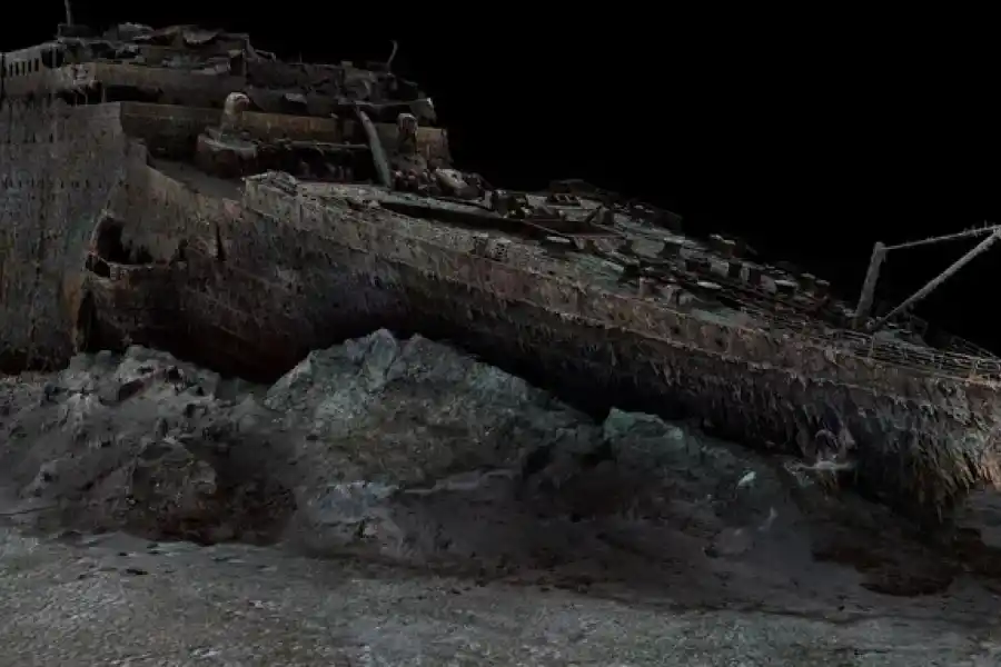 Inéditas imágenes del Titanic en 3D.