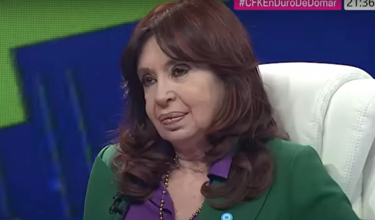 Entrevista con Cristina Fernández de Kirchner. CAPTURA DE VIDEO. 