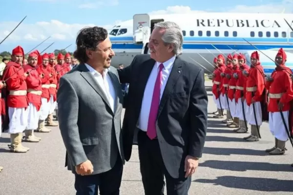 Alberto Fernández celebró el triunfo de Sáenz en Salta