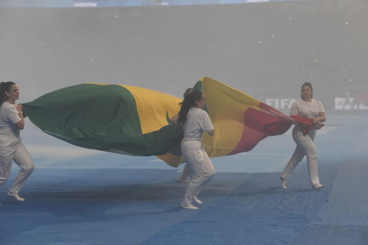 Ceremonia Inaugural Mundial Sub-20: Patricia Sosa, tango, rock, colores y decenas de banderas