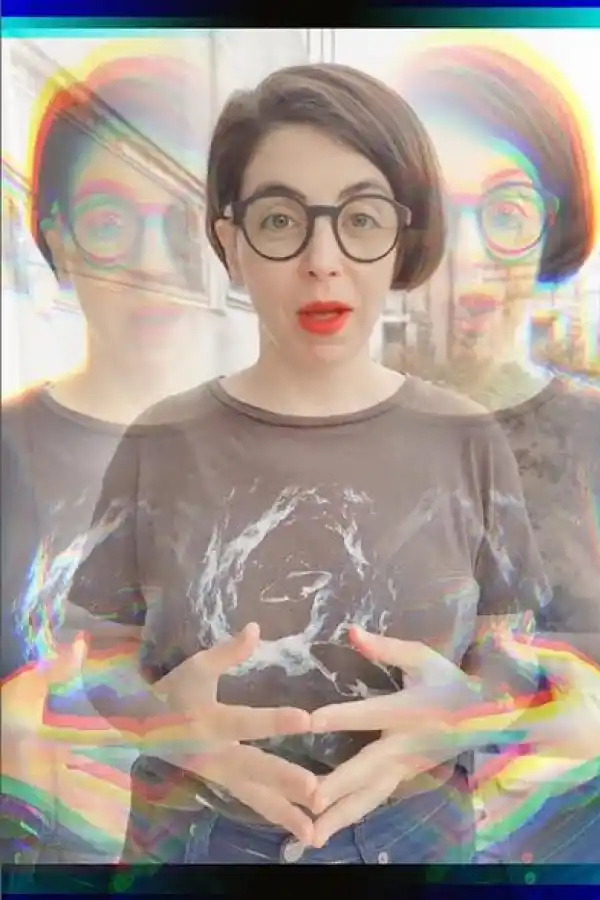 “SIMULACIÓN RECURSIVA”.  Un video performance de la tucumana Belén Romero Gunset, realizado con su propio avatar. 