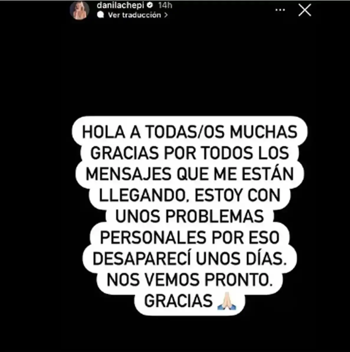 El más reciente posteo de Dani La Chepi en Instagram