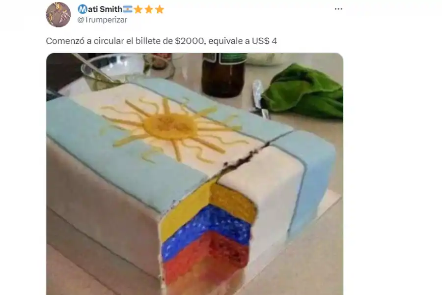 Salieron los nuevos billetes de $2.000 y estallaron los memes