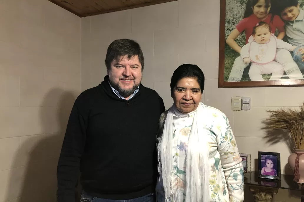 Margarita Barrientos pasó por Tucumán y se reunió con el Secretario de Desarrollo Social municipal
