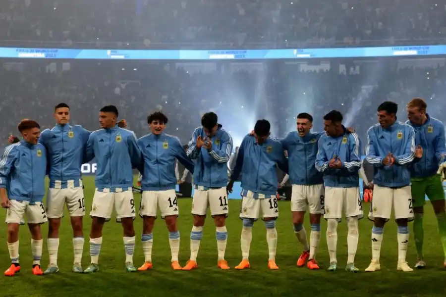 EMOCIÓN. Para los juveniles argentinos es una segunda oportunidad tras el frustrado Sudamericano.