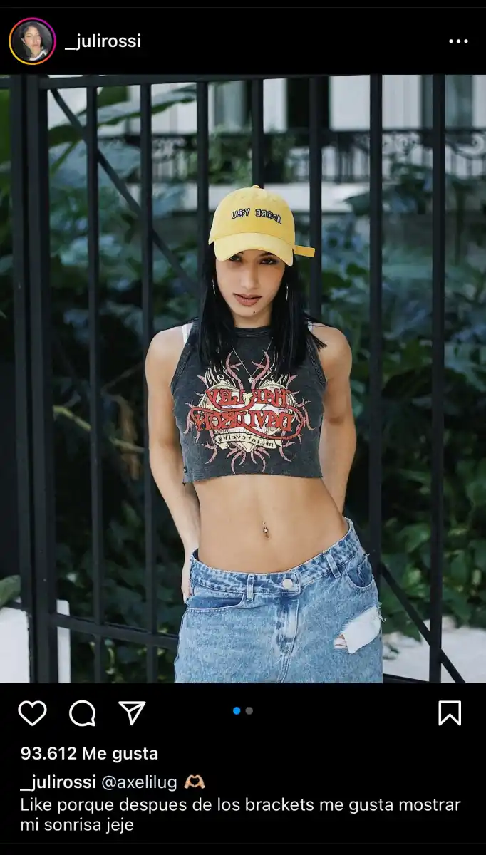 Los posteos de Julieta Rossi, ex novia de Fernando Báez Sosa.