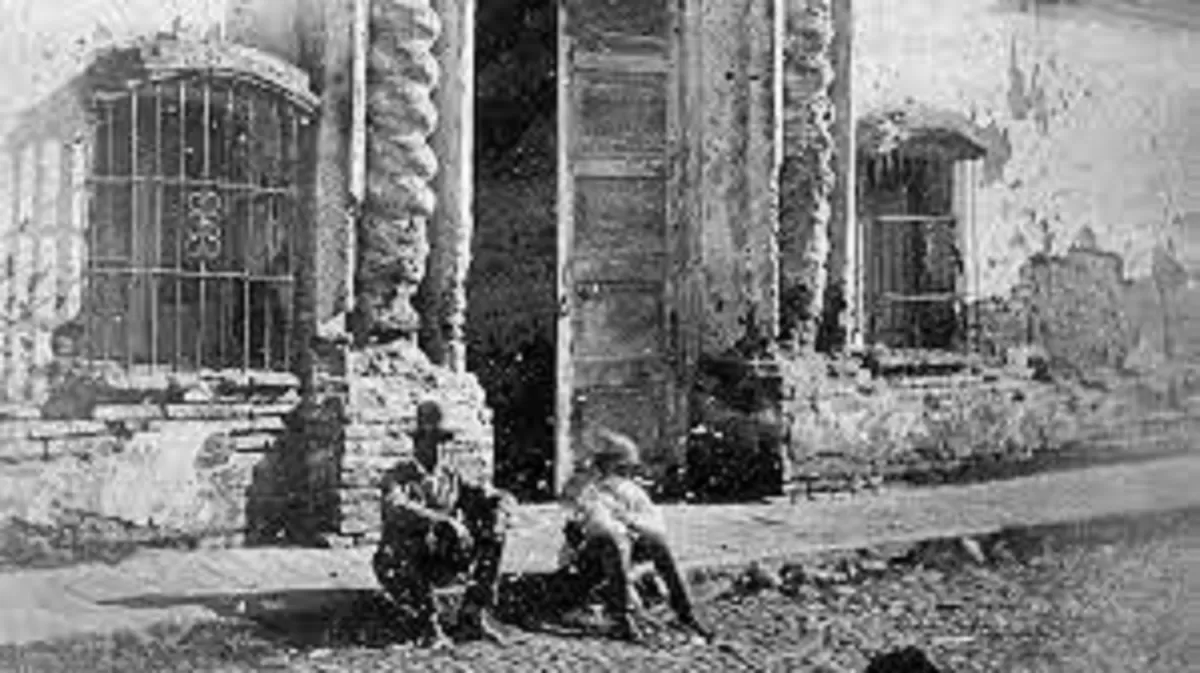 LA ÚNICA IMAGEN. En 1869, el fotógrafo italiano Ángel Paganelli retrató la Casa Históica. 