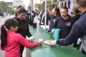 Los festejos del 25 de Mayo se abrieron con el tradicional chocolate en la plaza Independencia