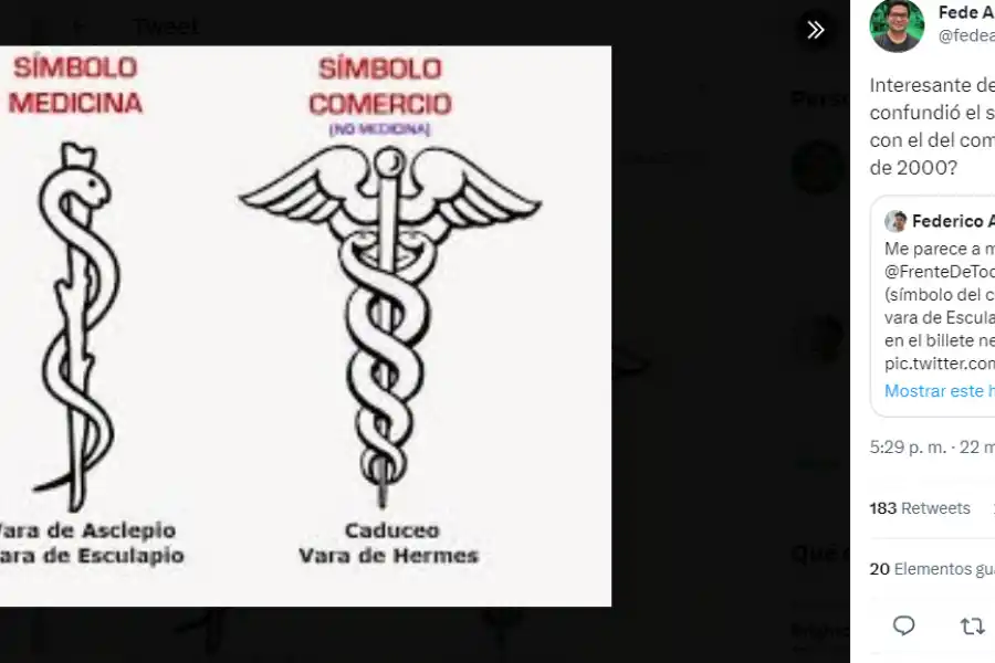 El supuesto error en el billete de $2.000