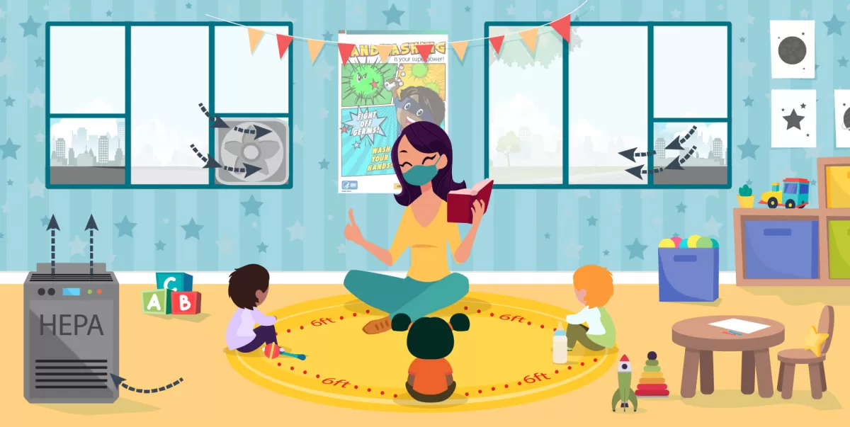 La ventilación cruzada sigue siendo esencial para la sanitización de ambientes