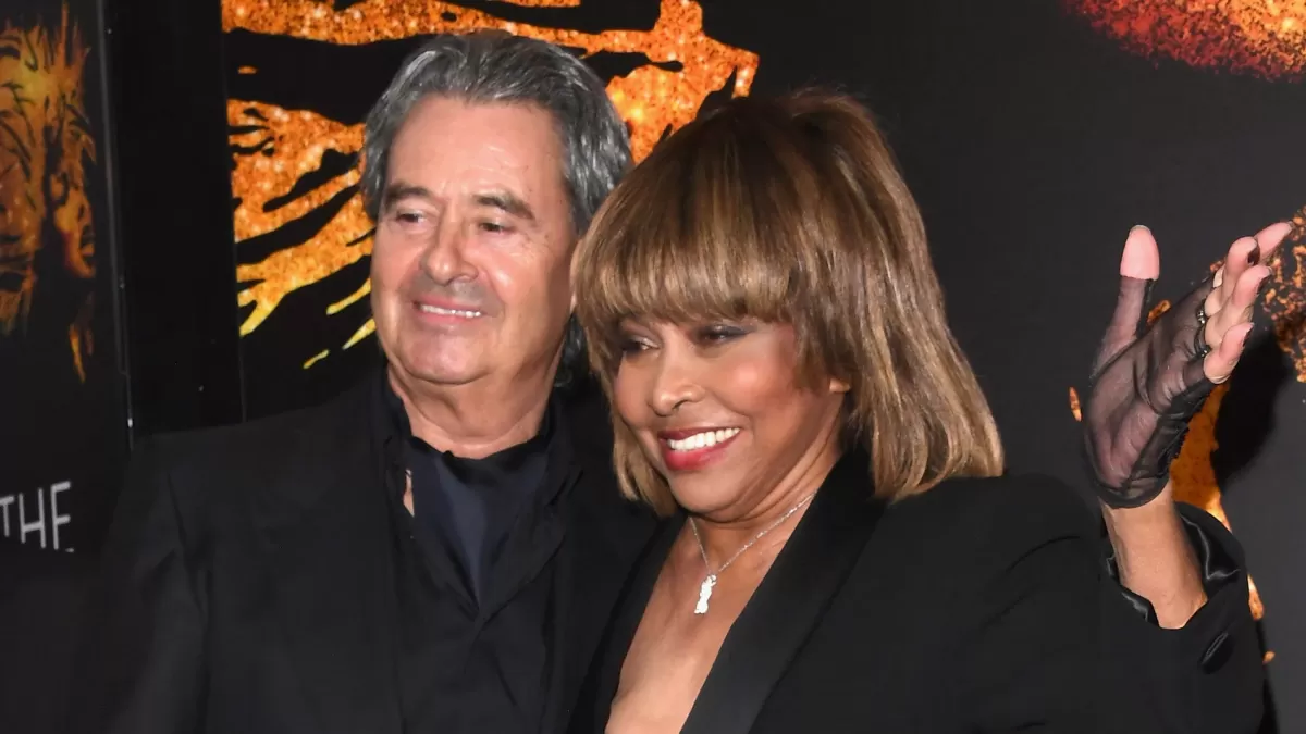 Tina Turner junto a su esposo Erwin Bach