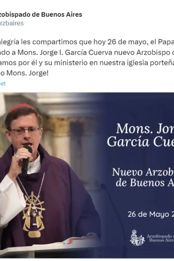 Quién es el “cura villero” elegido por Francisco como arzobispo de Buenos Aires