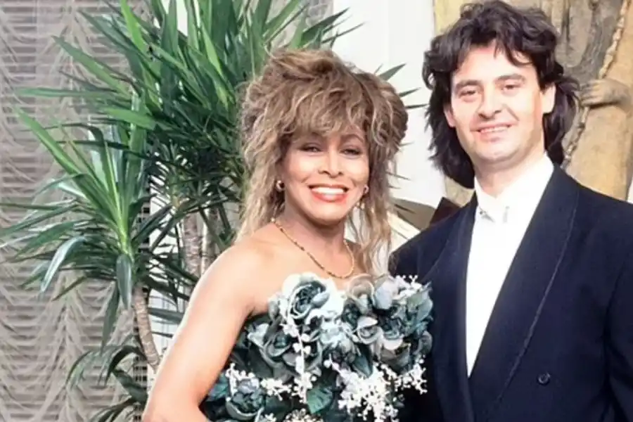 Tina Turner junto a su segundo esposo, el productor Erwin Bach.