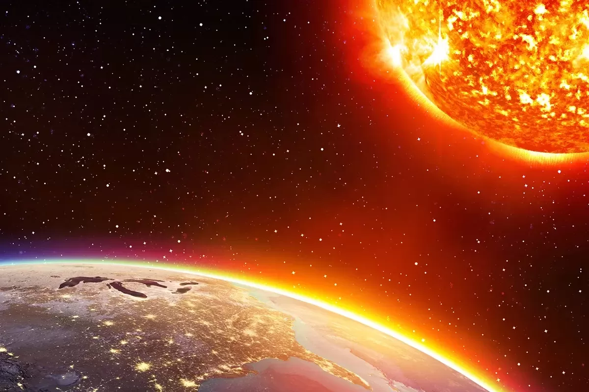 ¿Cuánto tiempo deberías viajar para llegar desde la Tierra al Sol?