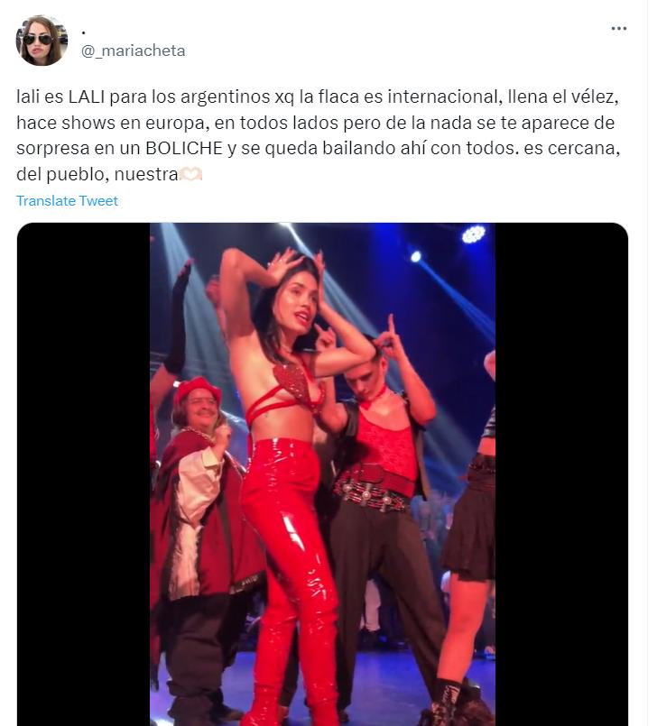 Al rojo vivo: la aparición sorpresa de Lali Espósito que enloqueció toda una fiesta