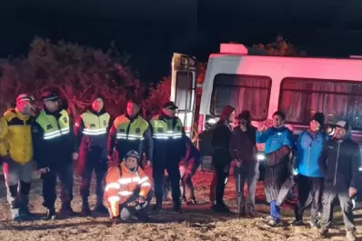 Trece senderistas extraviados en los valles fueron rescatados