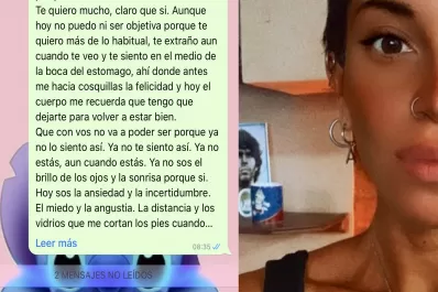 Tuit viral: quiso dejar a su novio con un mensaje eterno de WhatsApp y él pensó que era una poesía