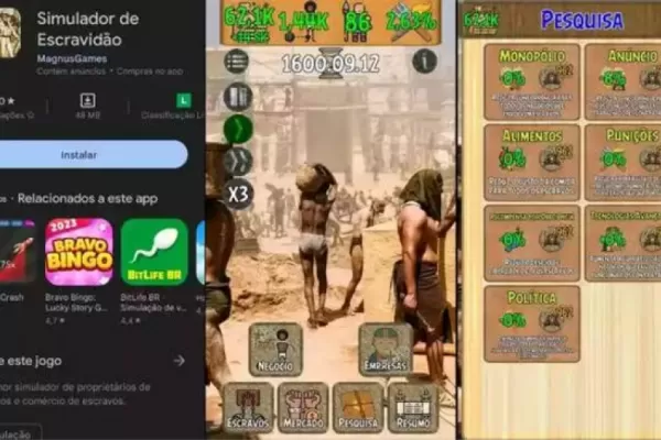 Luego de la polémica en Brasil, Google eliminó el controvertido juego “Simulador de esclavitud”