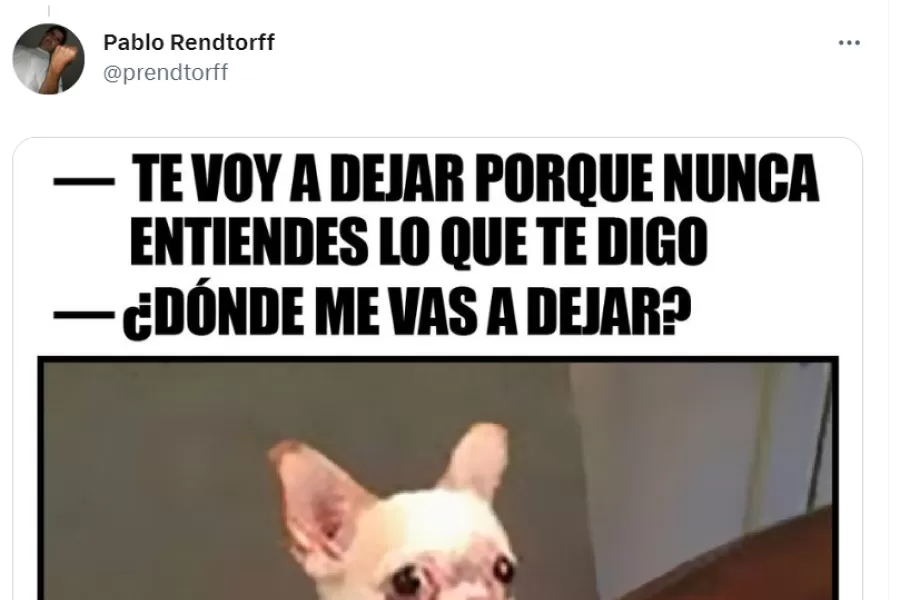 Tuit viral: quiso dejar a su novio con un mensaje eterno de WhatsApp y él pensó que era una poesía