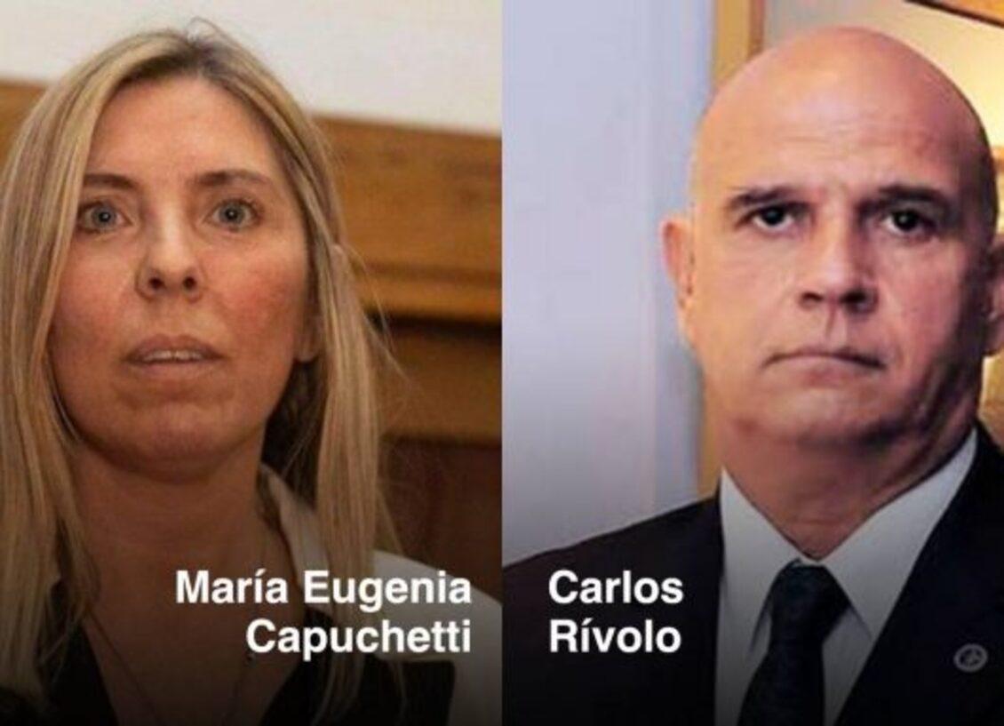 INTENTO DE MAGNICIDIO. La jueza y el fiscal de la causa, María Eugenia Capuchetti y Carlos Rívolo.