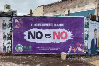 El consentimiento es salud y está bueno que también sean las calles las que lo digan