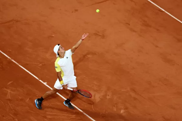 Increíble derrota de Sebastián Báez en la primera ronda de Roland Garros