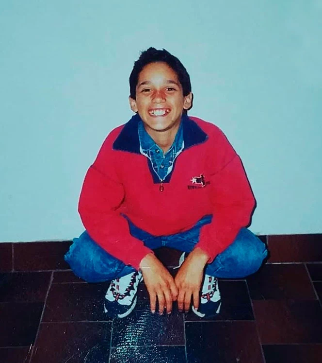 LA PRIMERA VÍCTIMA. Luis Caro tenía 15 años cuando fue asesinado. 