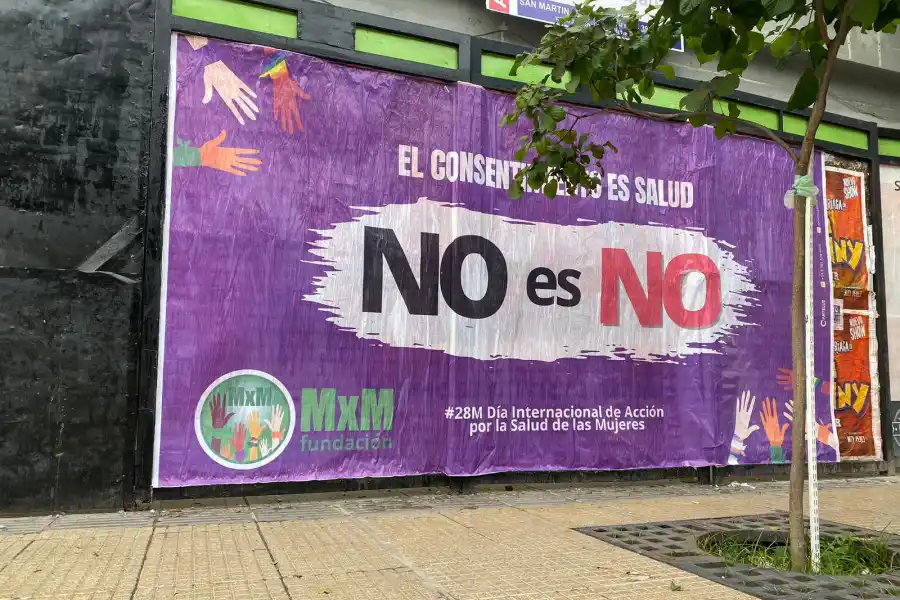 El consentimiento es salud y está bueno que también sean las calles las que lo digan