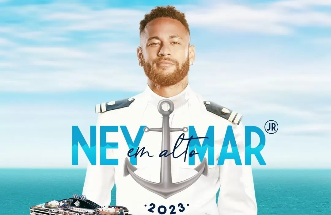 Ney en alta mar, el excéntrico crucero de Neymar que tendrá tres días a pura fiesta.