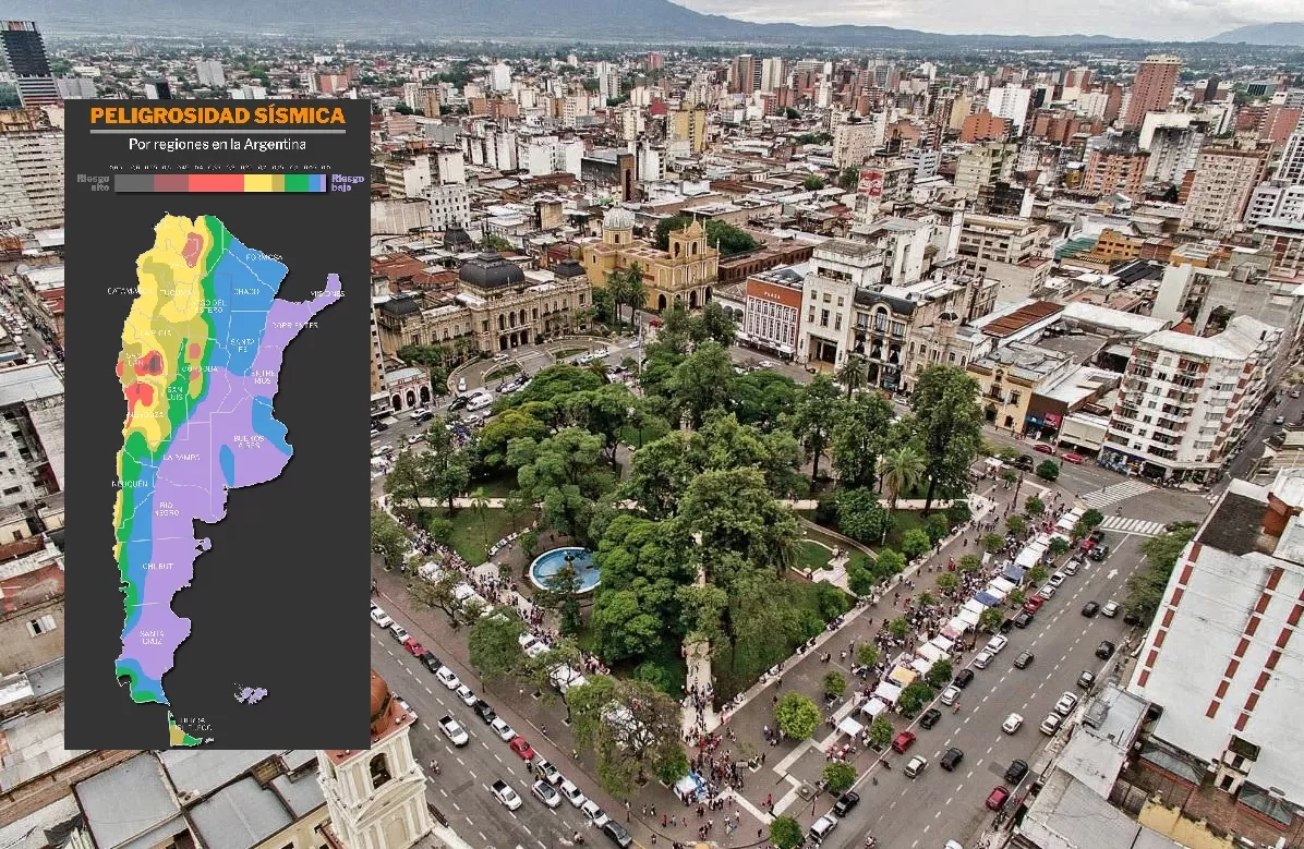 Actualizaron el mapa sísmico de Argentina: cuál es la nueva situación de Tucumán