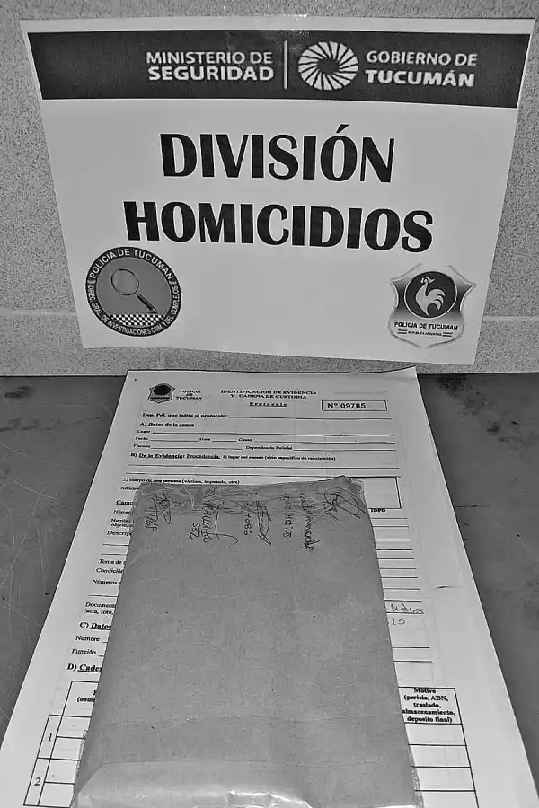 SECUESTRO. Teléfonos de los sospechosos en un sobre cerrado. 