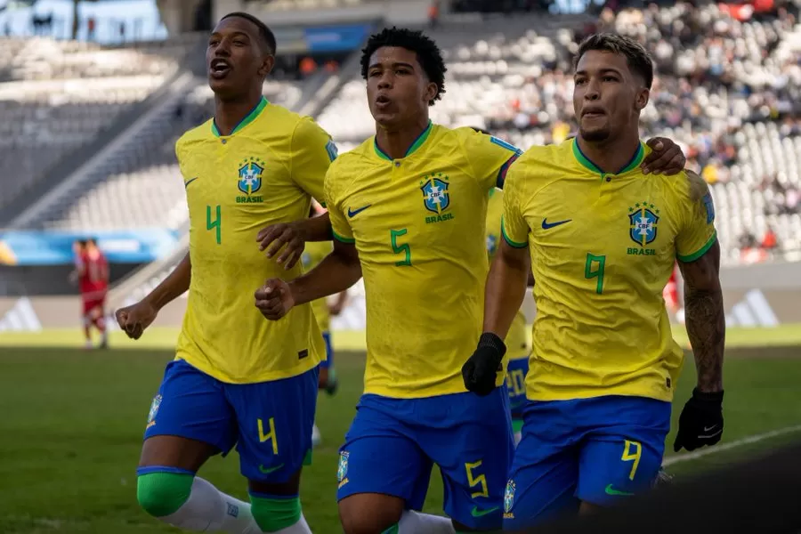Mundial Sub-20: Brasil y Colombia golearon y se metieron en cuartos de final