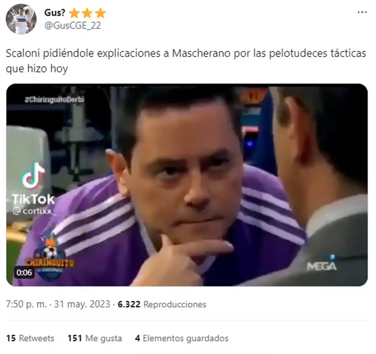 Mundial Sub-20: la indignación en las redes con Javier Mascherano