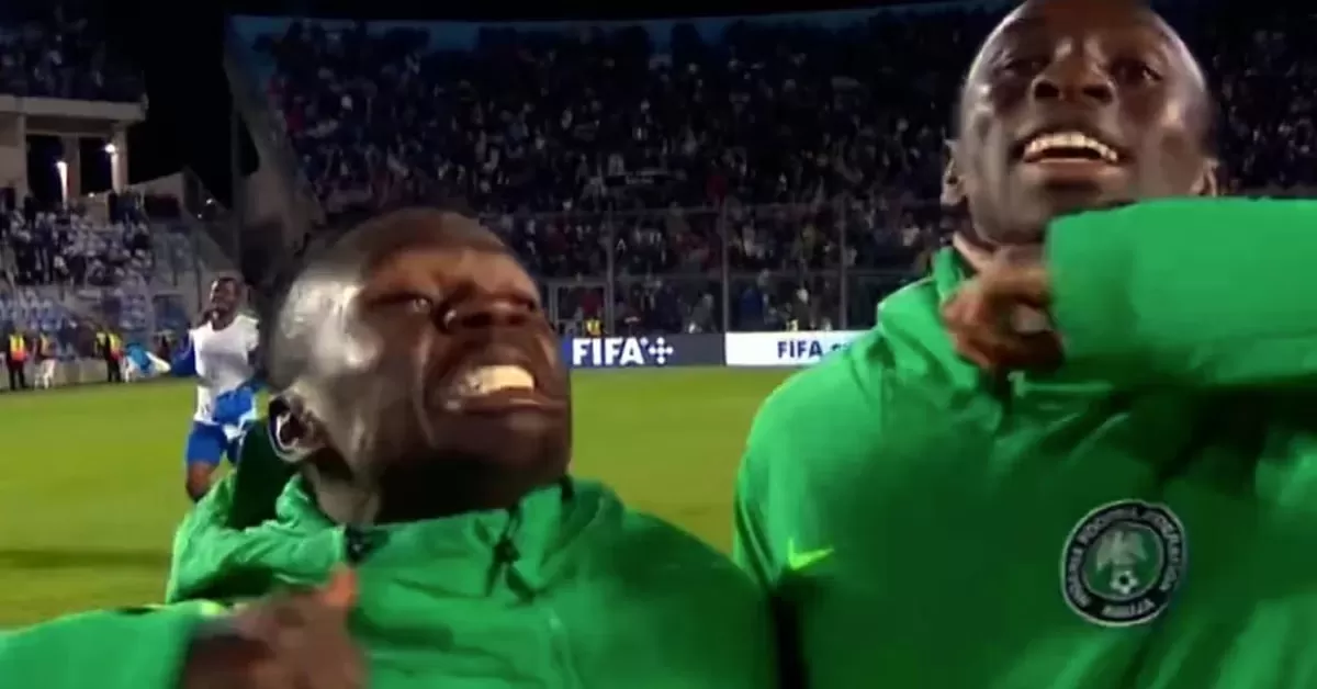 El desafiante gesto de los jugadores de Nigeria luego de la victoria frente a la Selección argentina