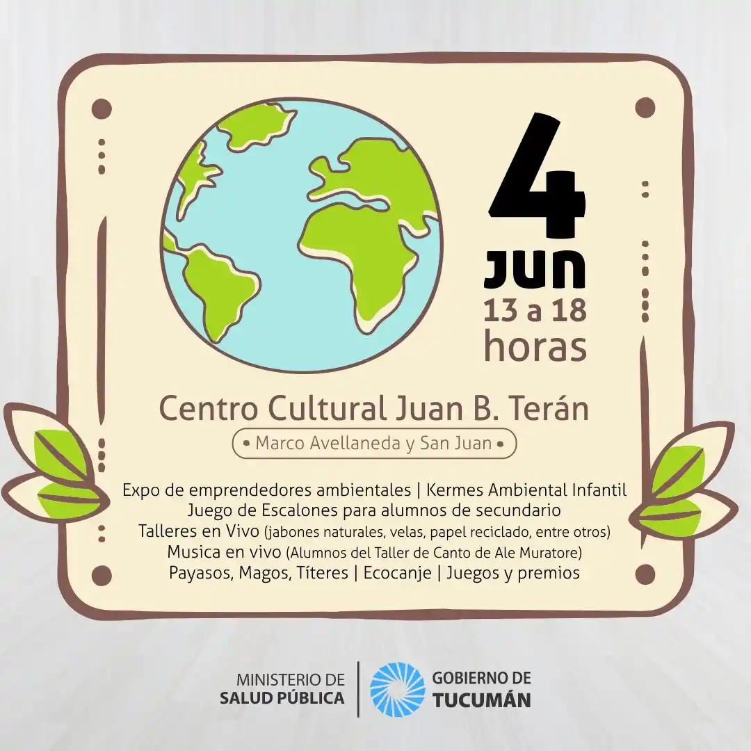 Invitan a una jornada por el Medio Ambiente: habrá actividades para grandes y chicos