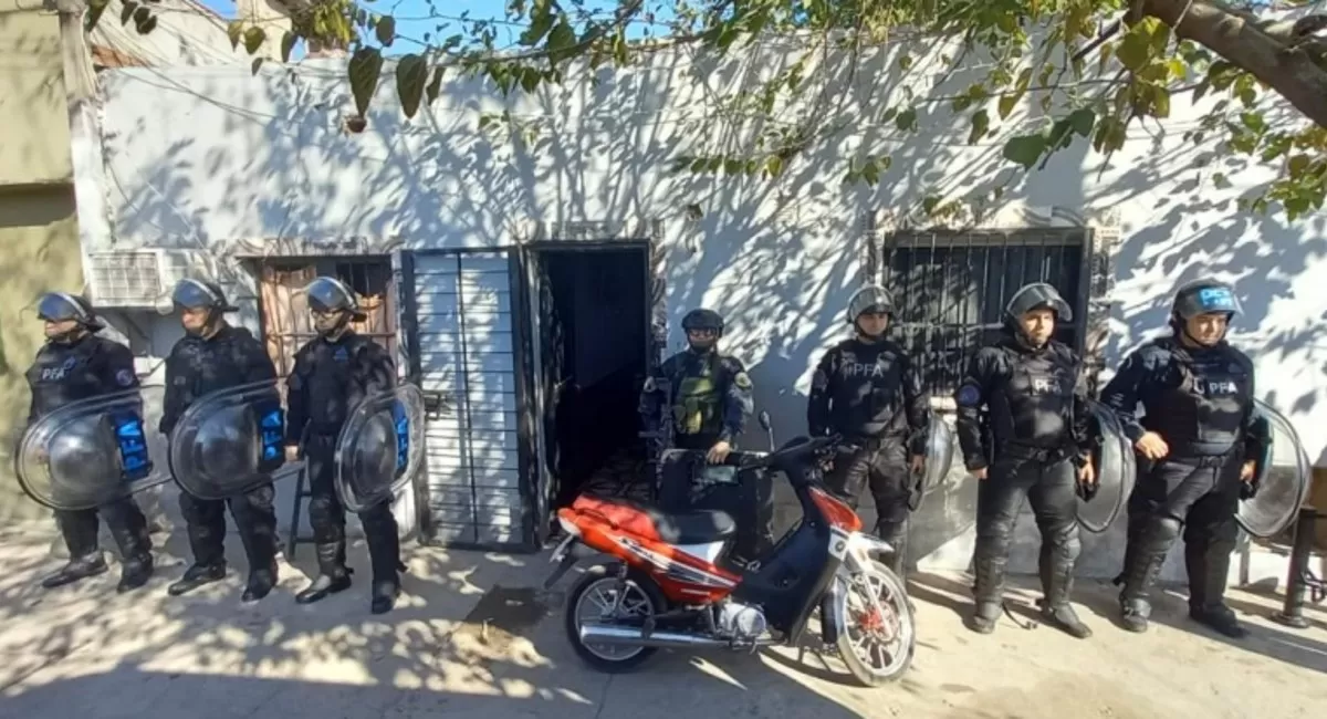 Foto División Antidrogas Tucumán de la Policía Federal Argentina (PFA).