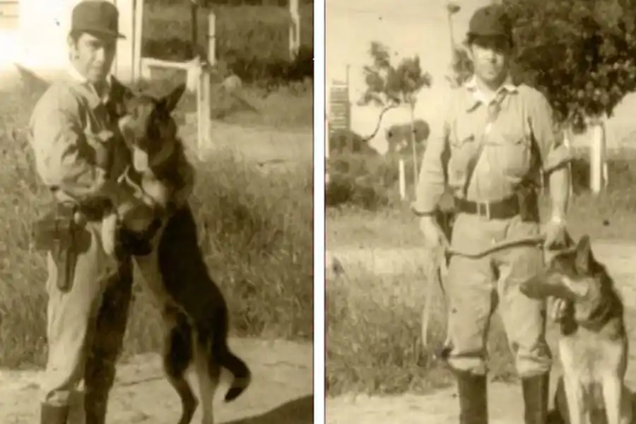 Chonino era un perro de la Policía que murió en servicio