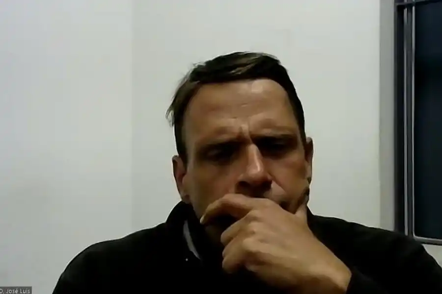 PENSATIVO. José Luis Fumero, ex marido de “Gaby”.