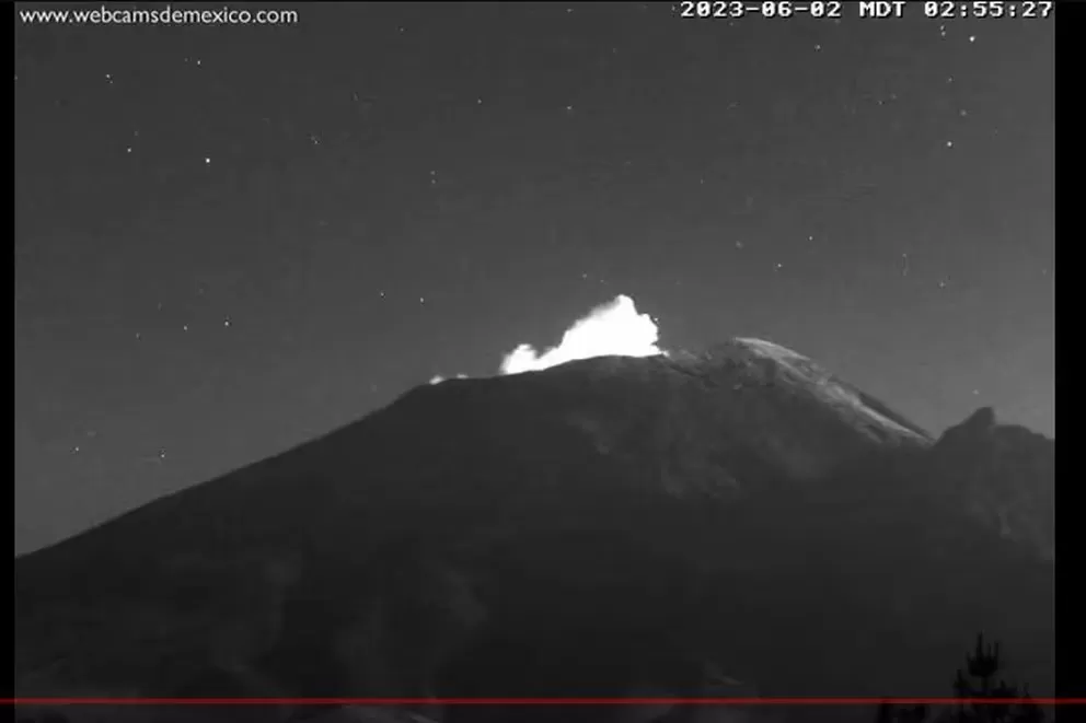 Entró en actividad el volcán Popocatépetl, uno de los más importantes de México